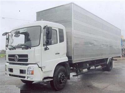 Xe tải Dongfeng chở pallet thùng kín dài 9,5m