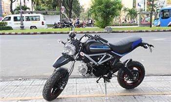 Xe máy nhái Ducati giá 36 triệu đồng tại Việt Nam