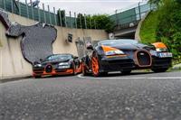 Bộ đôi Bugatti nhanh nhất thế giới cùng vào đường đua