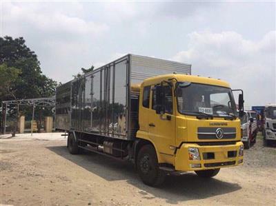 Xe tải thùng kín Dongfeng thùng dài 9,3m