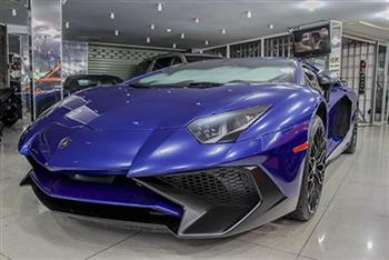 Lamborghini Aventador SV màu xanh độc nhất tại Việt Nam hiện nay